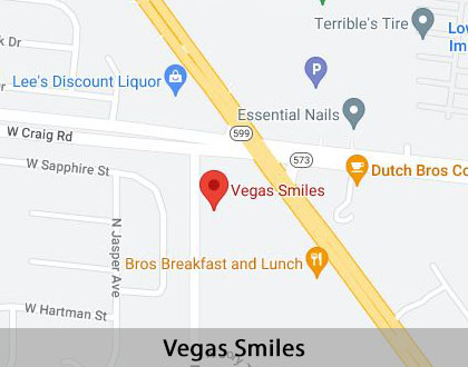 Map image for Emergency Dentist in Las Vegas, NV
